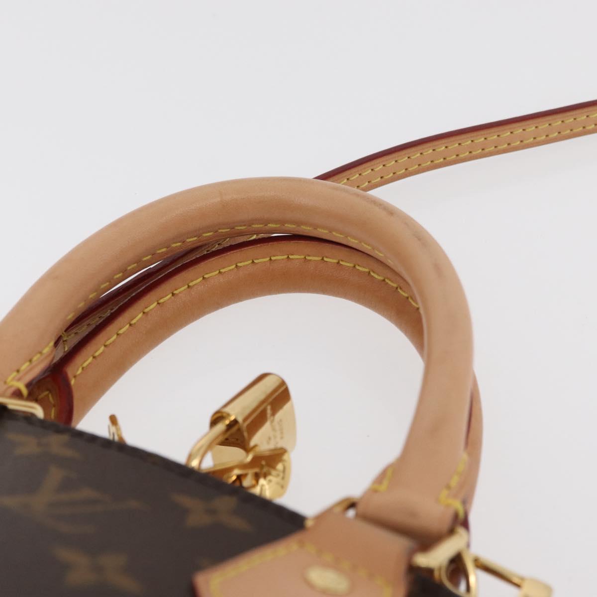 LOUIS VUITTON Monogram Alma BB Hand Bag 2way M53152 LV Auth 181944V