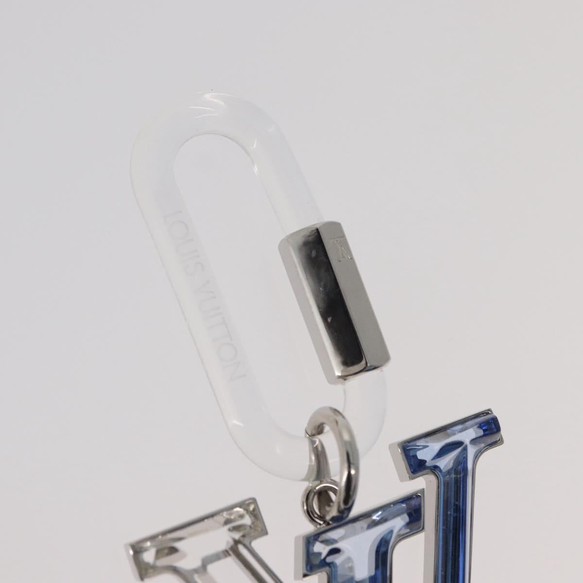 LOUIS VUITTON Bijoux Sac LV Prism Charm plastic Blue MP2365 LV Auth 181951M