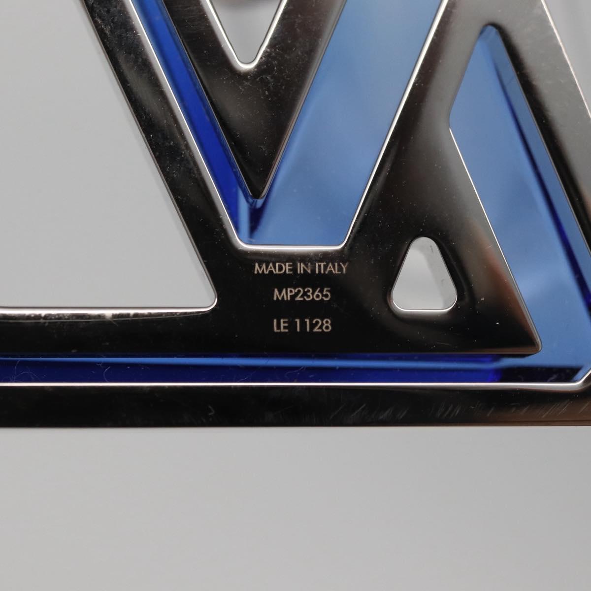 LOUIS VUITTON Bijoux Sac LV Prism Charm plastic Blue MP2365 LV Auth 181951M