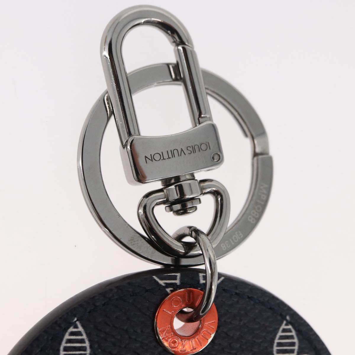LOUIS VUITTON Monogram Ink Upside Down Porte Cles LV Charm MP1988 Auth 181952M