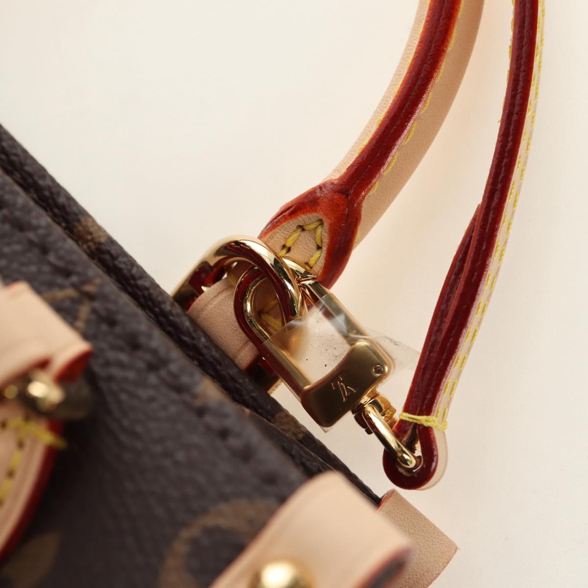 LOUIS VUITTON Monogram Panda On The Go Trunk BB Hand Bag M13668 Auth 181957SAM