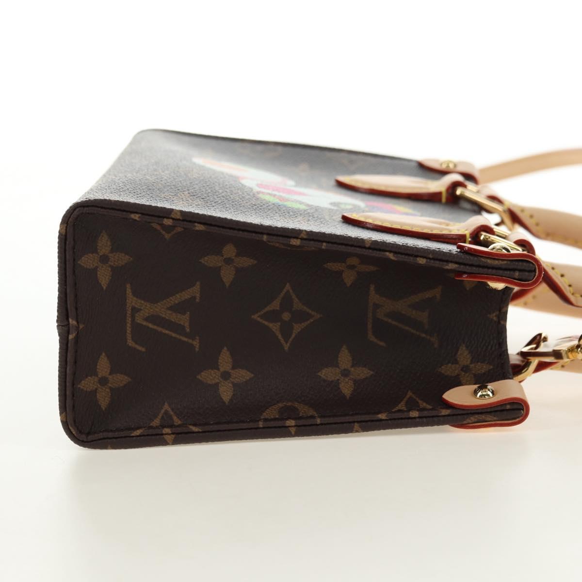 LOUIS VUITTON Monogram Panda On The Go Trunk BB Hand Bag M13668 Auth 181957SAM