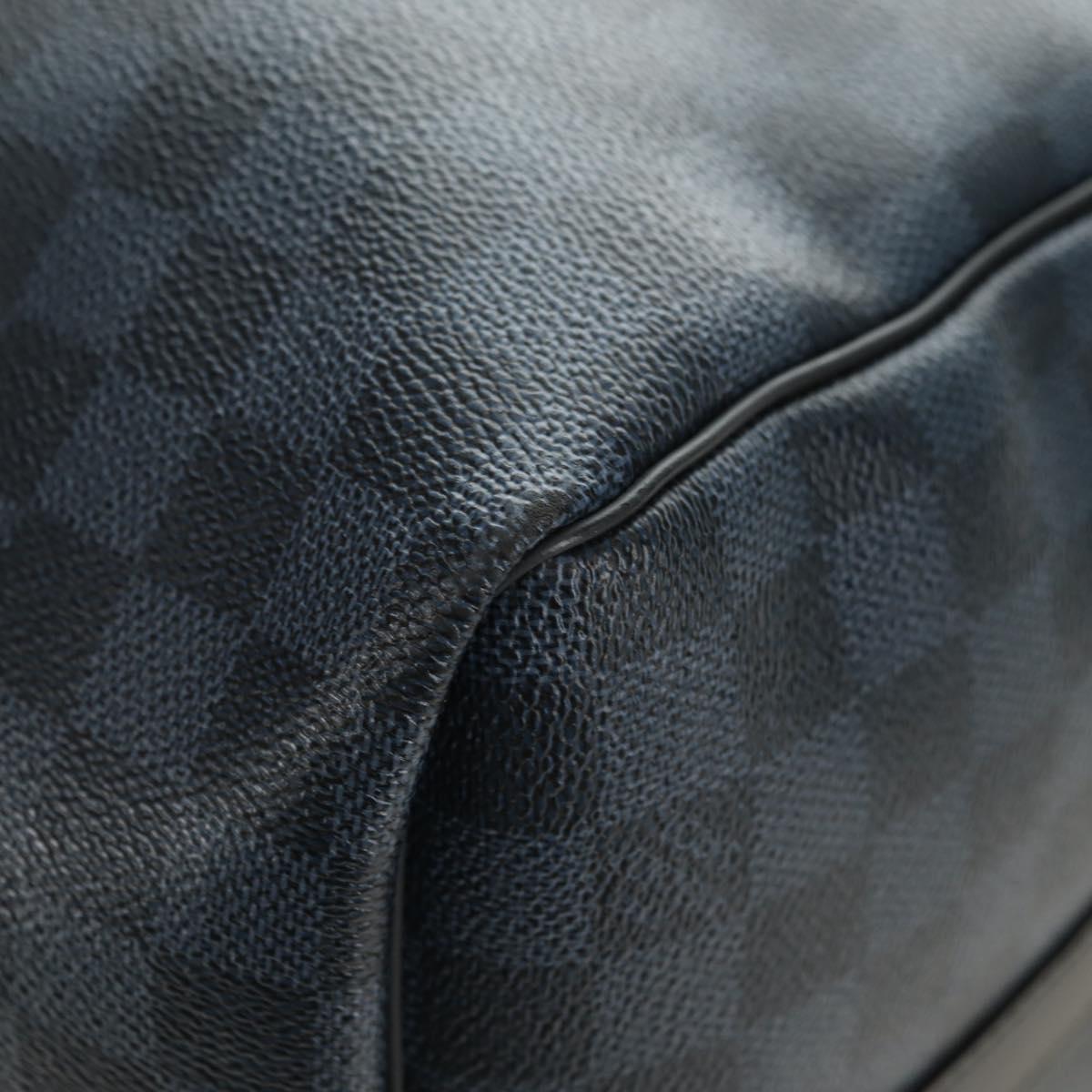 LOUIS VUITTON Damier Cobalt Keepall Bandouliere 45 Bag N50002 LV Auth 181958M