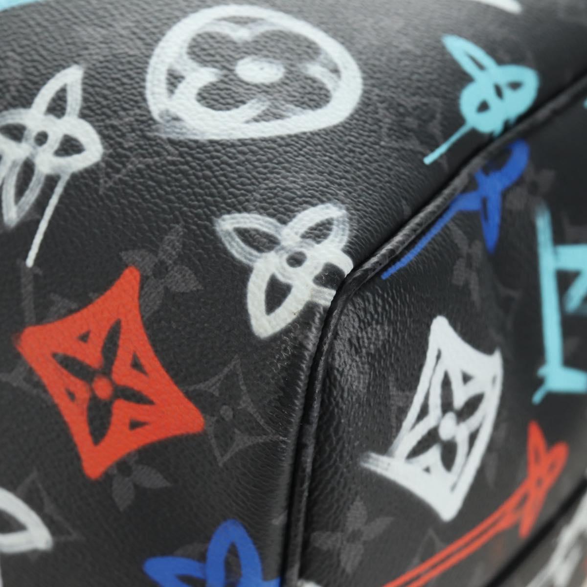LOUIS VUITTON Eclipse Graffiti Keepall Bandouliere 50 Bag M21384 Auth 181959SM