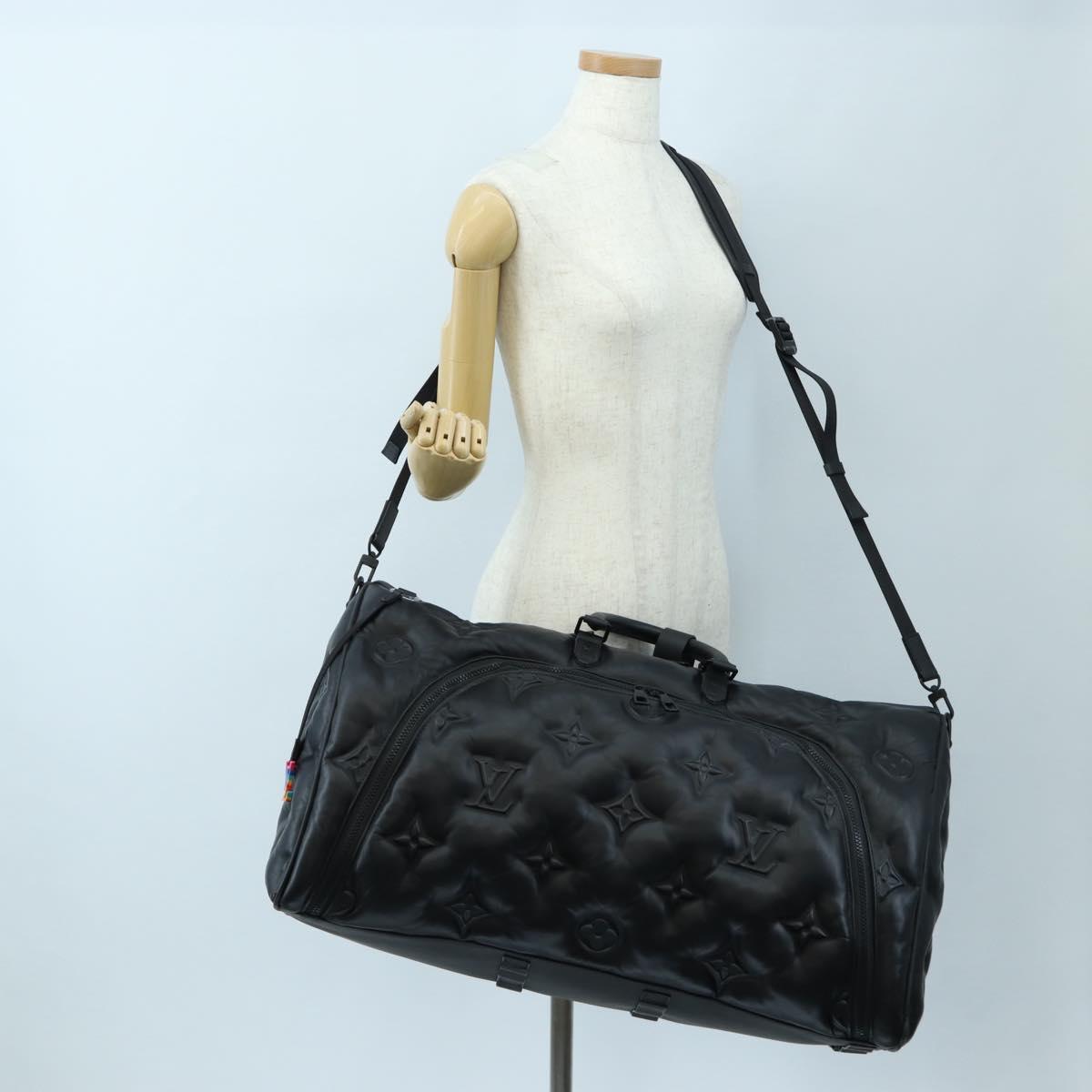 LOUIS VUITTON Monogram Keepall Bandouliere 60 Boston Bag M41412 LV Auth 181960SM