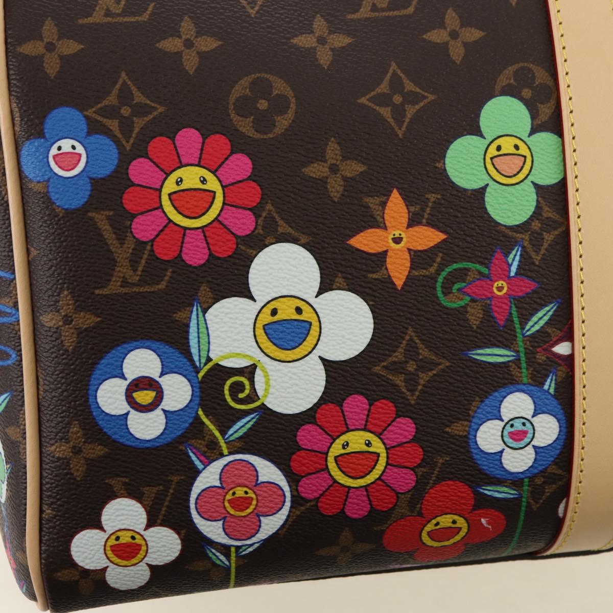 LOUIS VUITTON Takashi Murakami Keepall Bandouliere 45 Bag M14182 Auth 181961SM