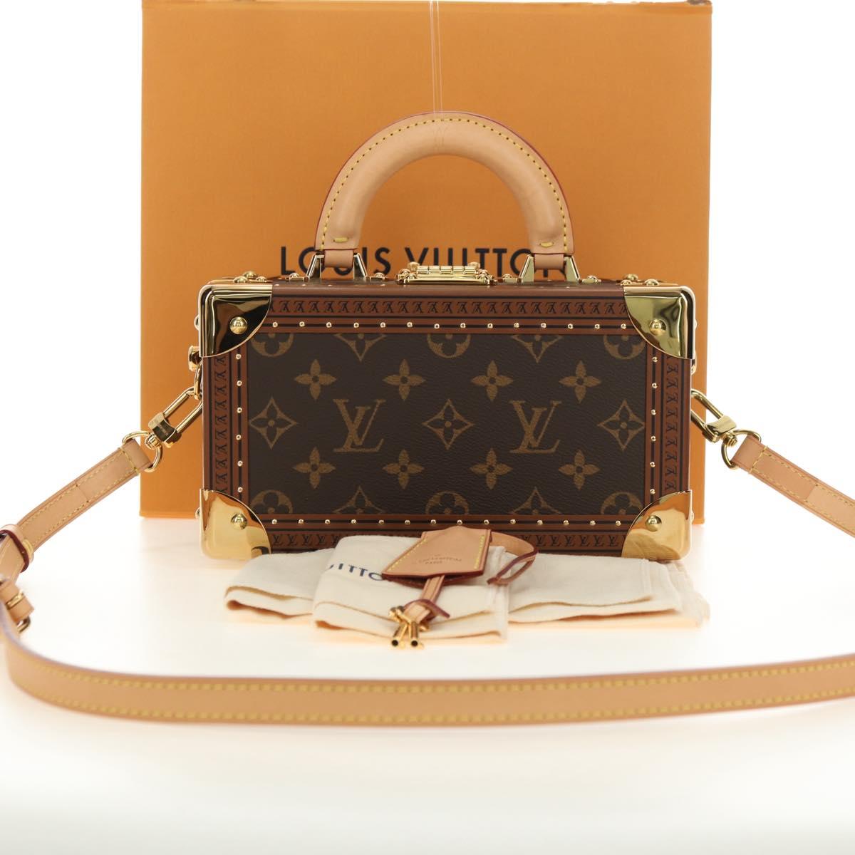 LOUIS VUITTON Monogram Petite Vallees Hand Bag M20468 LV Auth 181962SAM