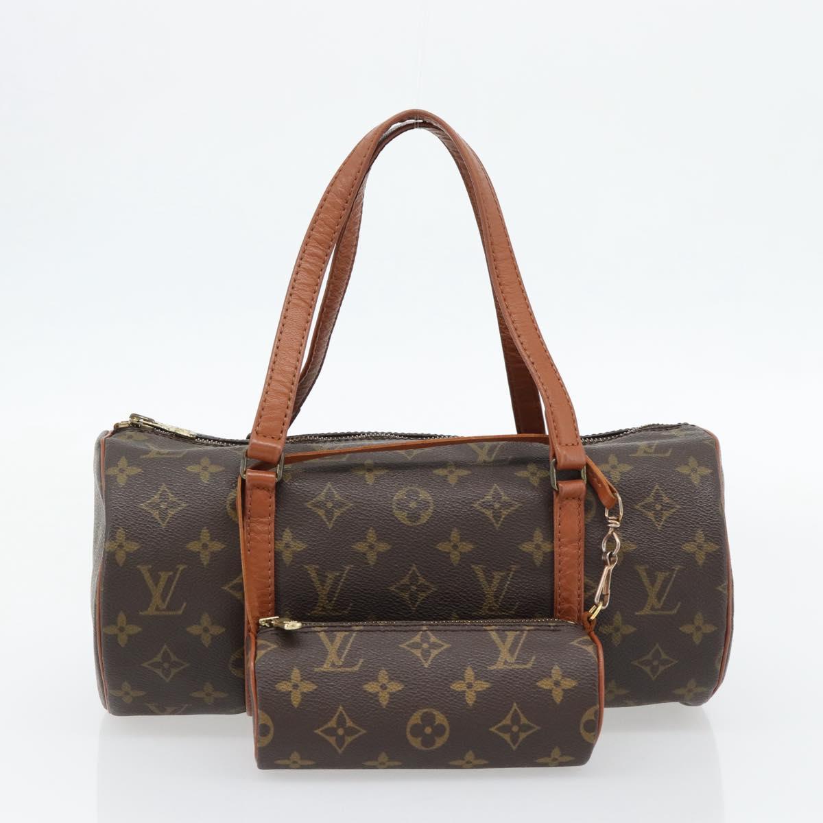 LOUIS VUITTON Monogram Papillon 30 Hand Bag M51385 LV Auth 181965A