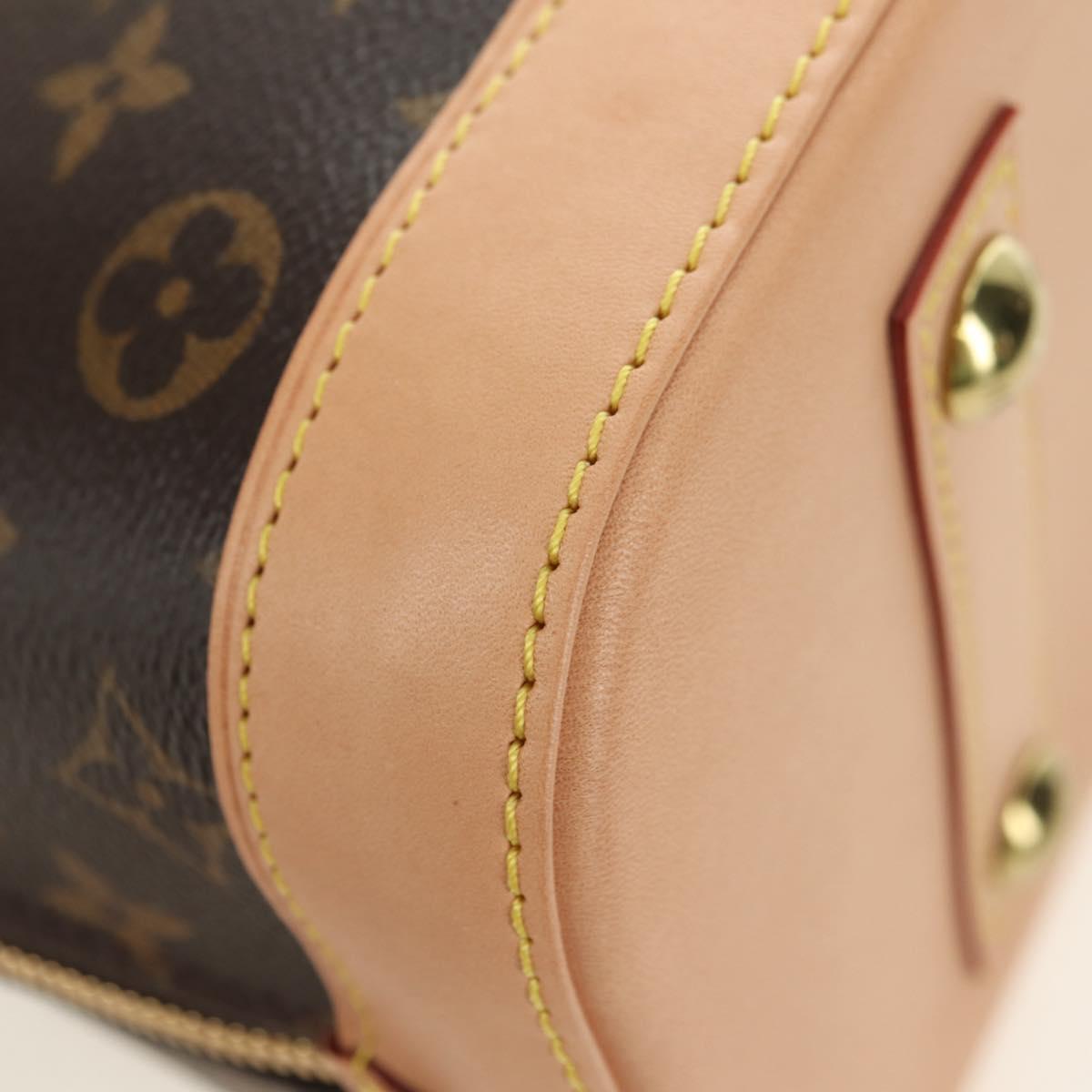 LOUIS VUITTON Monogram Alma PM Hand Bag M53151 LV Auth 181989SAM