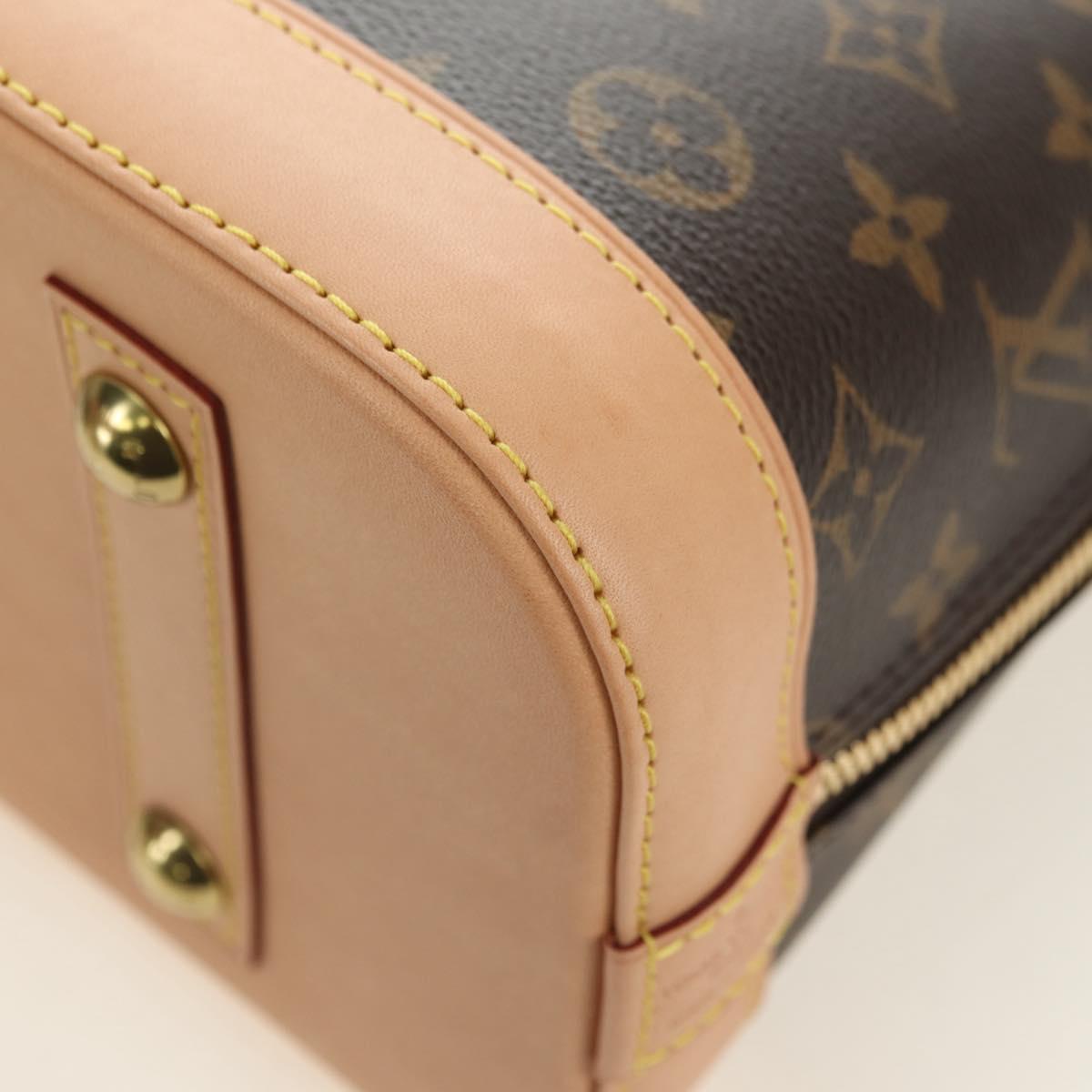 LOUIS VUITTON Monogram Alma PM Hand Bag M53151 LV Auth 181989SAM