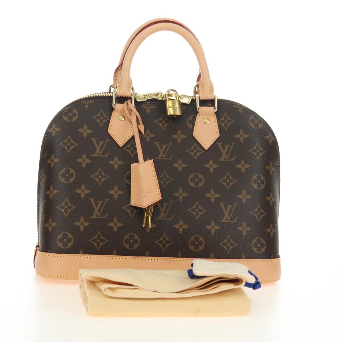 LOUIS VUITTON Monogram Alma PM Hand Bag M53151 LV Auth 181989SAM