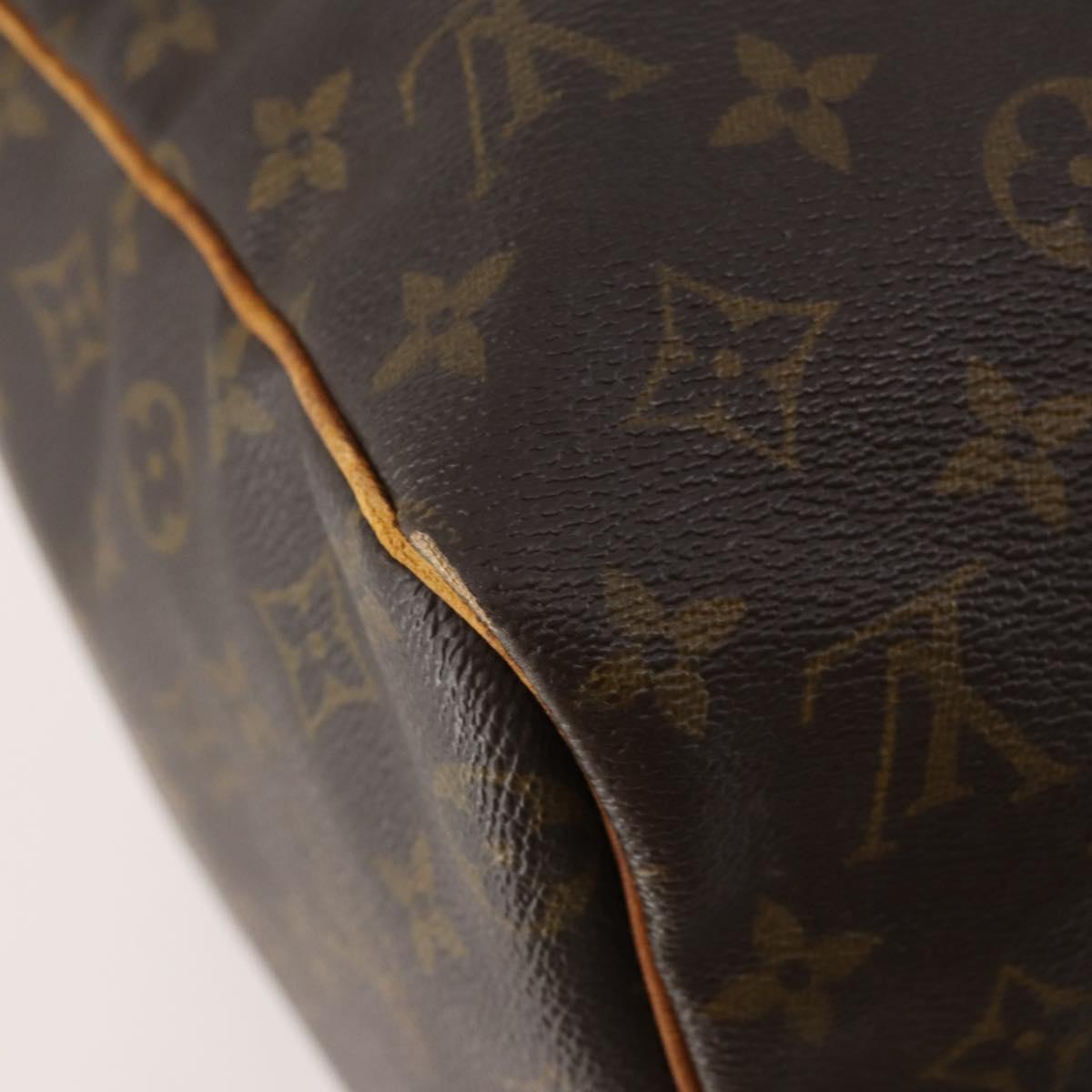 LOUIS VUITTON Monogram Sac Souple 45 Boston Bag M41624 LV Auth 181990