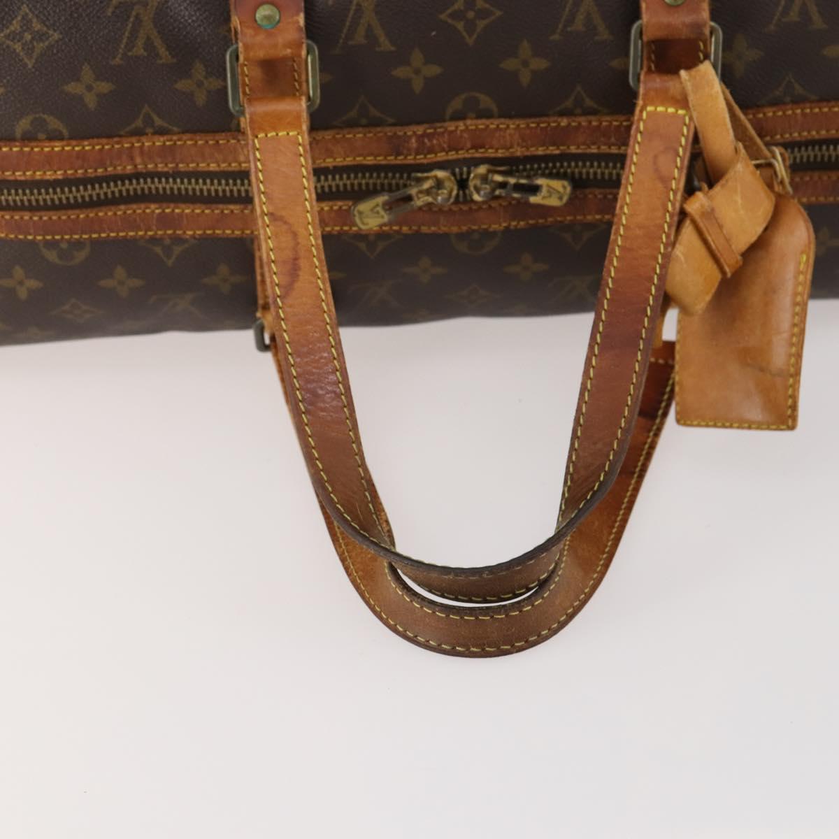 LOUIS VUITTON Monogram Sac Souple 45 Boston Bag M41624 LV Auth 181990