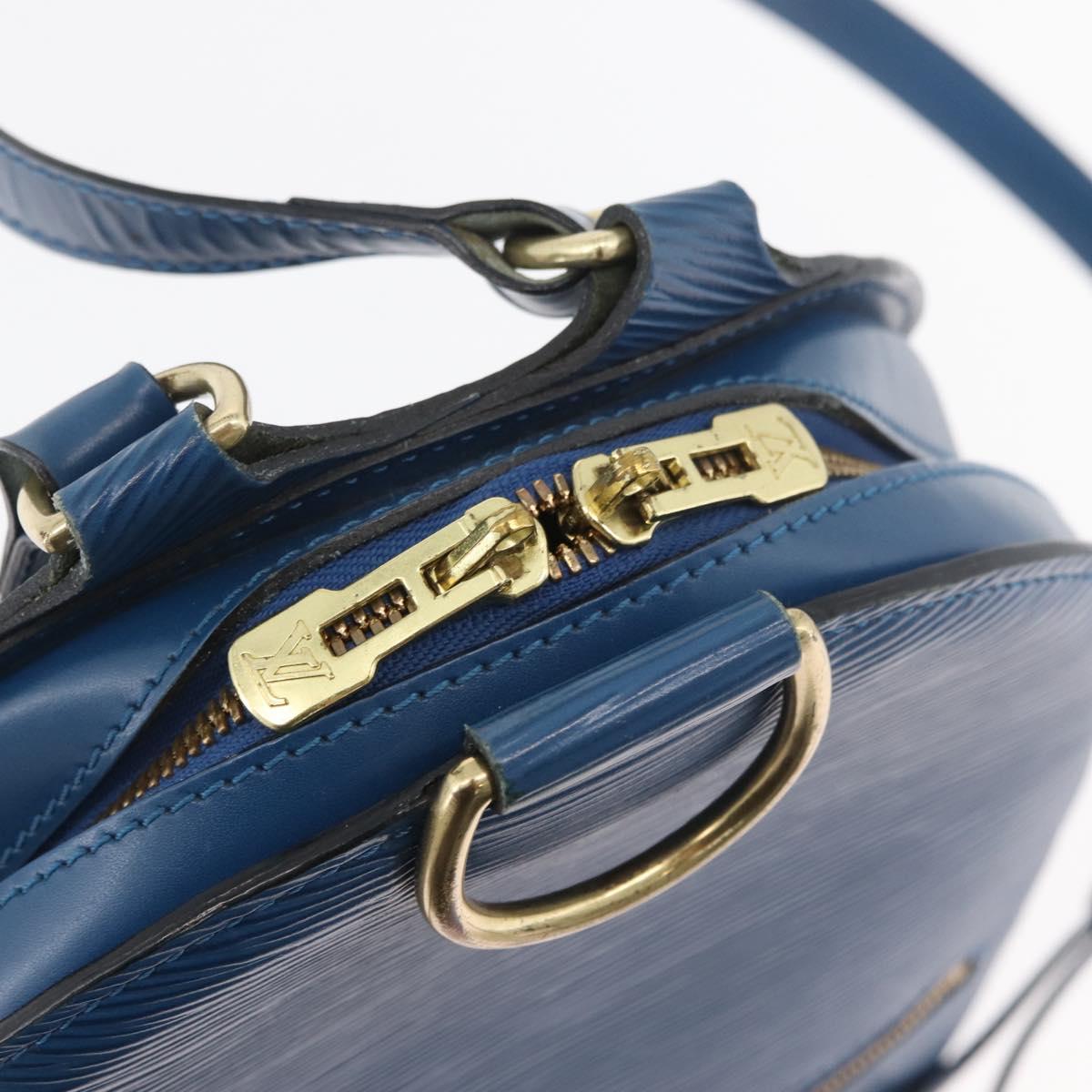 LOUIS VUITTON Epi Mabillon Backpack Blue M52235 LV Auth 181994