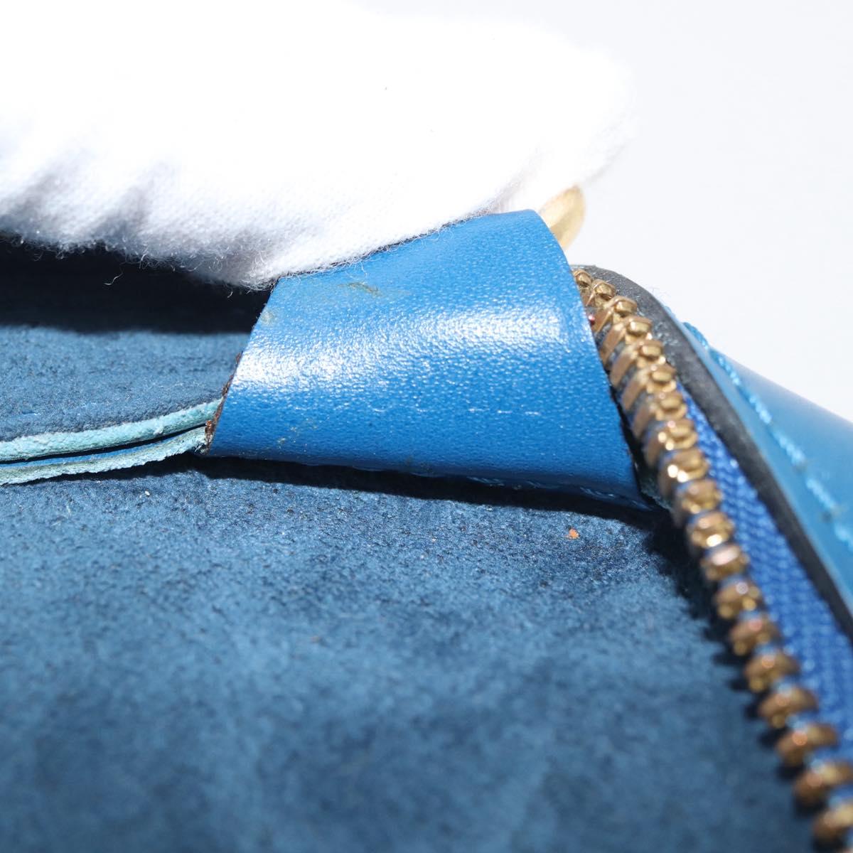 LOUIS VUITTON Epi Mabillon Backpack Blue M52235 LV Auth 181994