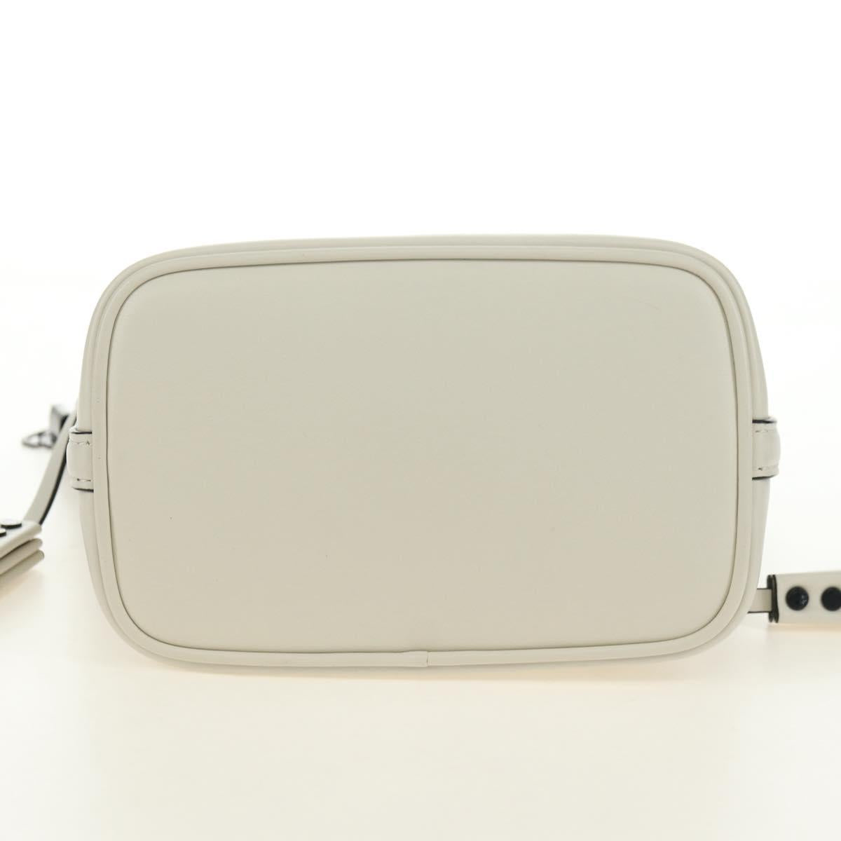 LOUIS VUITTON Odas Shoulder Bag Calf Skin White M94563 LV Auth 182007SAM