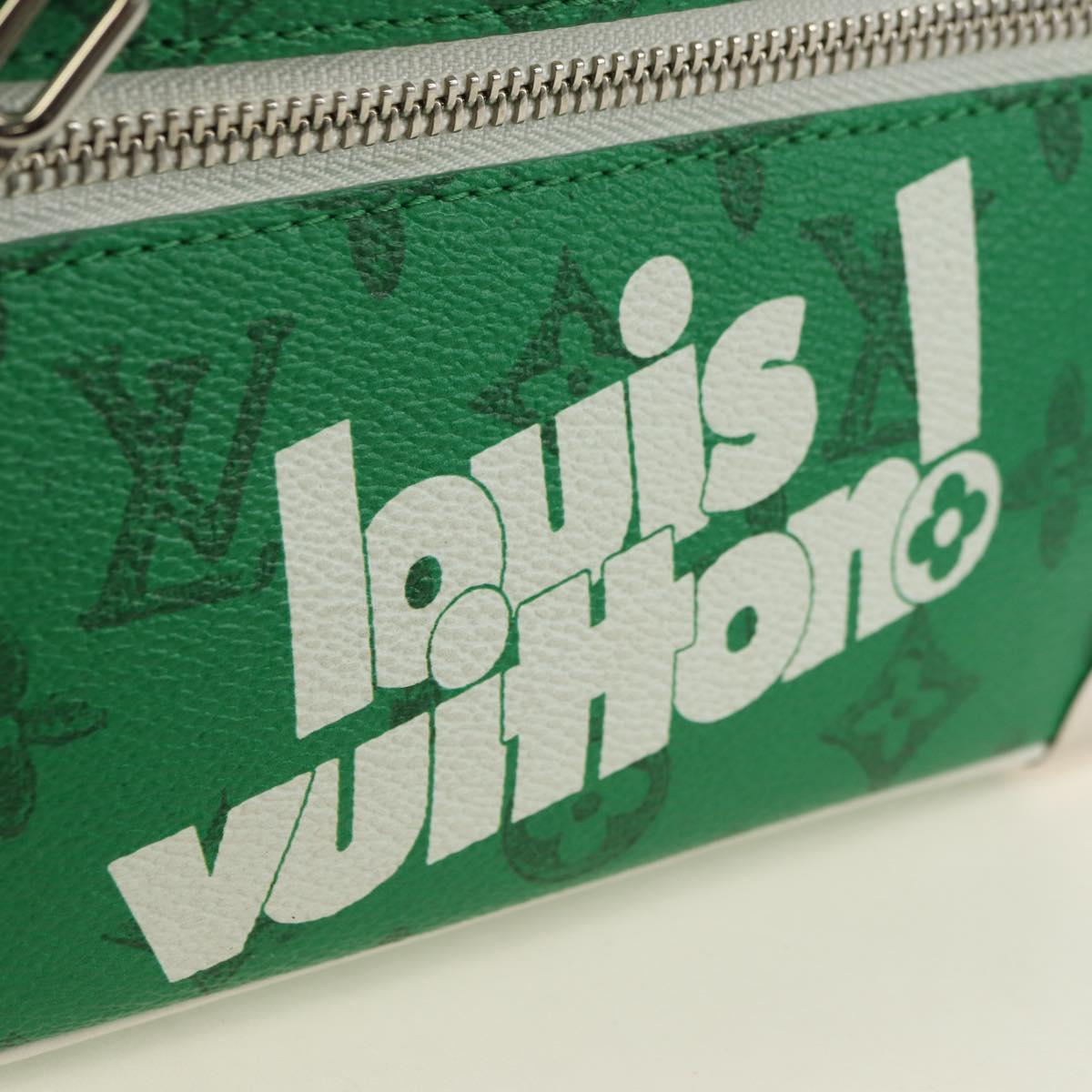 LOUIS VUITTON Monogram Everyday Mini Soft Trunk Bag Green M80816 Auth 182008SAM