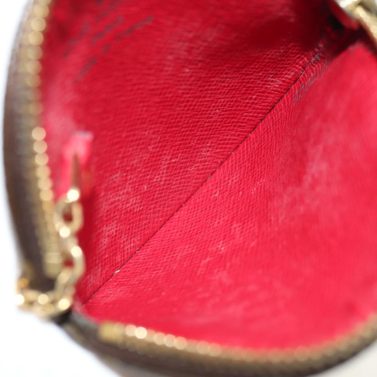 LOUIS VUITTON Monogram Cherry Porte Monnaie Ron Coin Purse M95043 Auth 182052V
