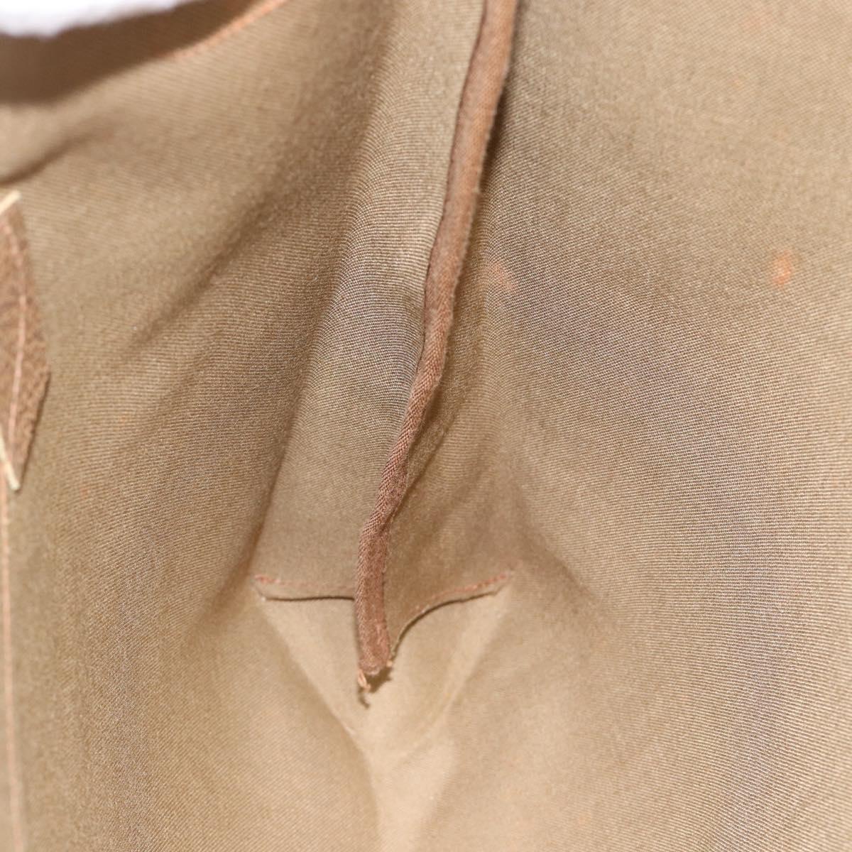 GUCCI GG Supreme Tote Bag PVC Beige Gold 39 02 061 Auth 182069