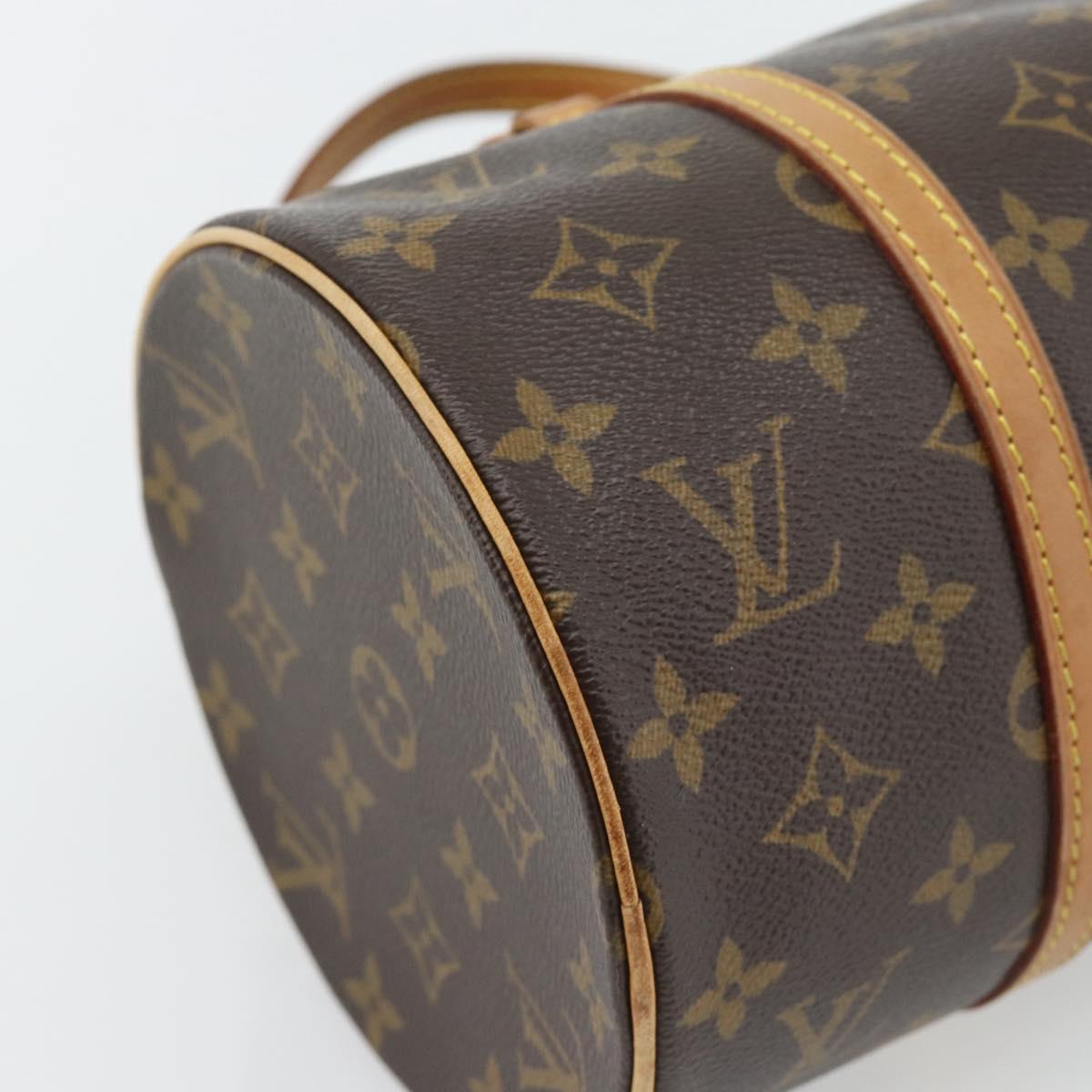 LOUIS VUITTON Monogram Papillon 30 Hand Bag M51385 LV Auth 182117V