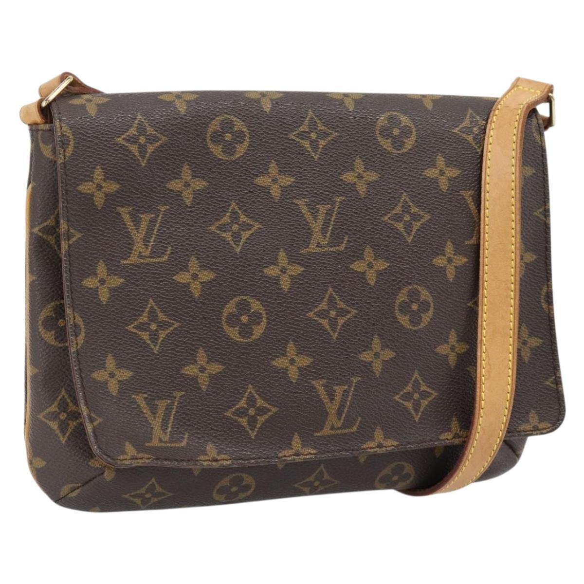 LOUIS VUITTON Monogram Musette Tango Short Strap Bag M51257 LV Auth 182148A