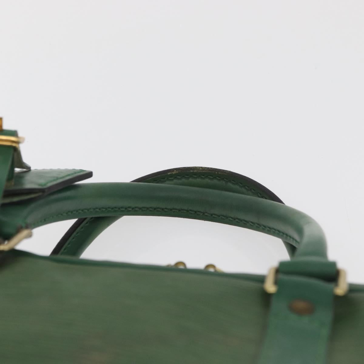 LOUIS VUITTON Epi Porte Documents Voyage Business Bag Green M54474 Auth 182153