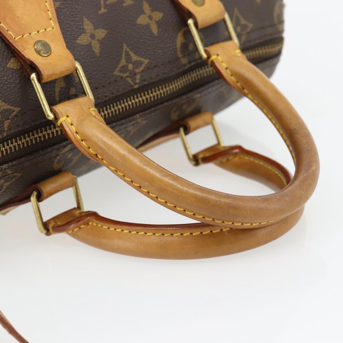 LOUIS VUITTON Monogram Speedy 25 Hand Bag M41528 LV Auth 182161A