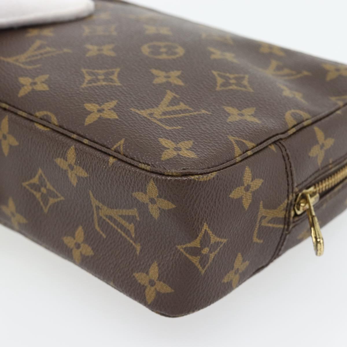 LOUIS VUITTON Monogram Trousse Toilette 23 Clutch Bag M47524 LV Auth 182162A