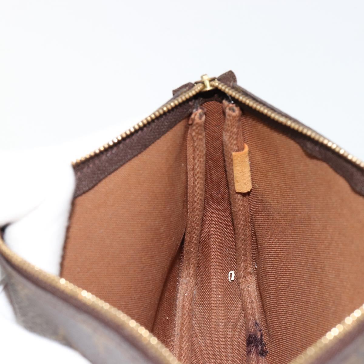 LOUIS VUITTON Monogram Pochette Accessoires Accessory Pouch M51980 Auth 182165
