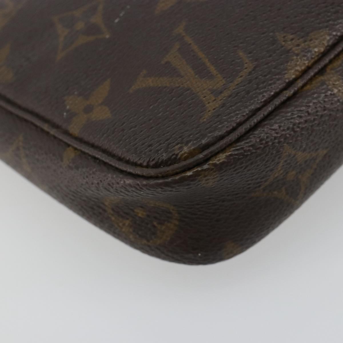 LOUIS VUITTON Monogram Pochette Accessoires Accessory Pouch M51980 Auth 182165