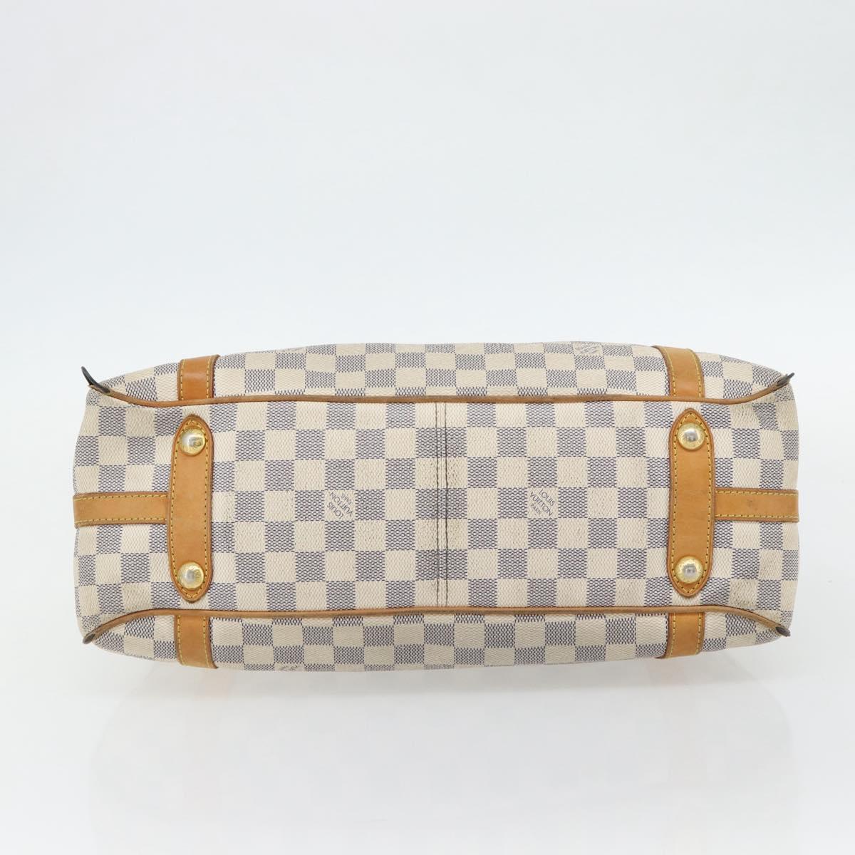 LOUIS VUITTON Damier Azur Stresa PM Tote Bag M51188 LV Auth 182197