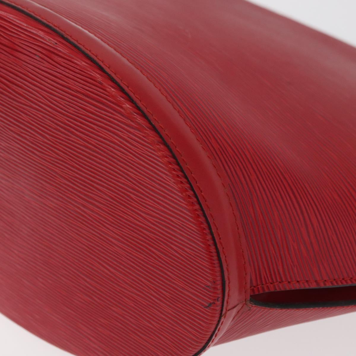 LOUIS VUITTON Epi Saint Jacques Shopping Shoulder Bag Red M52277 LV Auth 182290
