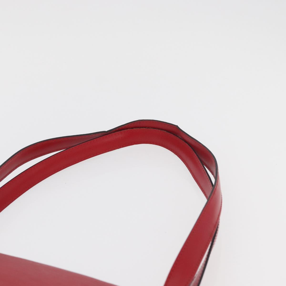 LOUIS VUITTON Epi Saint Jacques Shopping Shoulder Bag Red M52277 LV Auth 182290