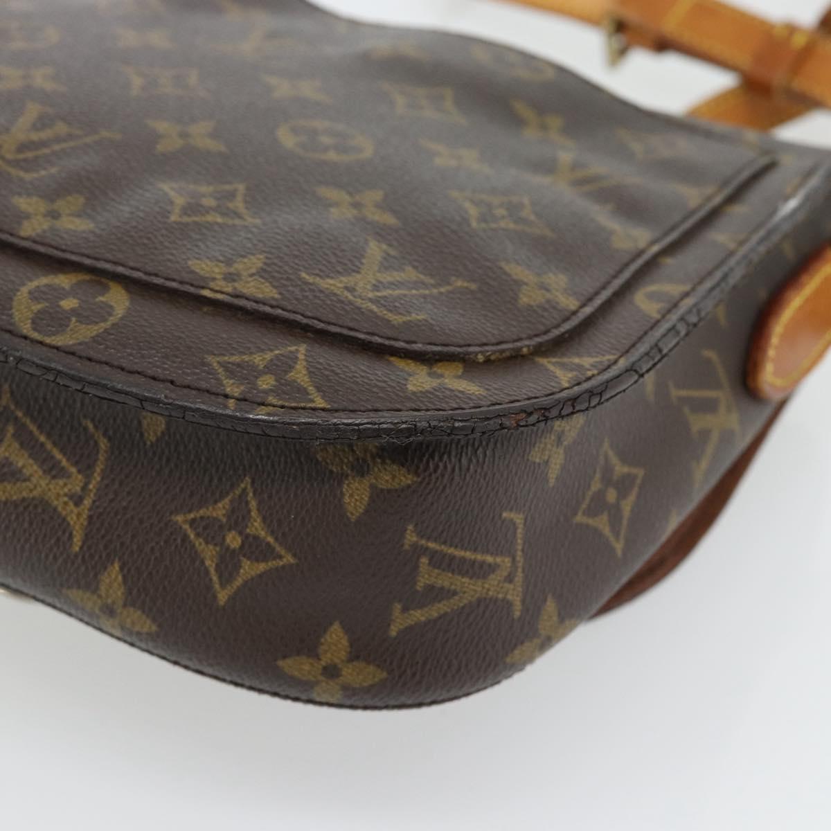 LOUIS VUITTON Monogram Saint Cloud GM Shoulder Bag M51242 LV Auth 182291