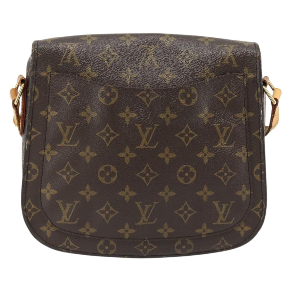LOUIS VUITTON Monogram Saint Cloud GM Shoulder Bag M51242 LV Auth 182291