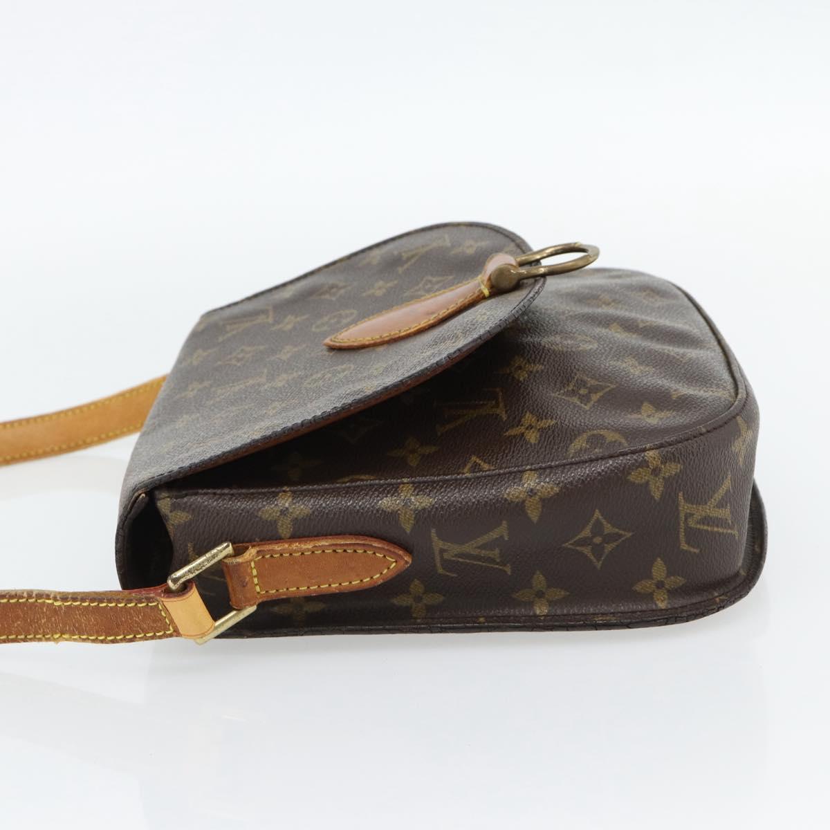 LOUIS VUITTON Monogram Saint Cloud GM Shoulder Bag M51242 LV Auth 182291