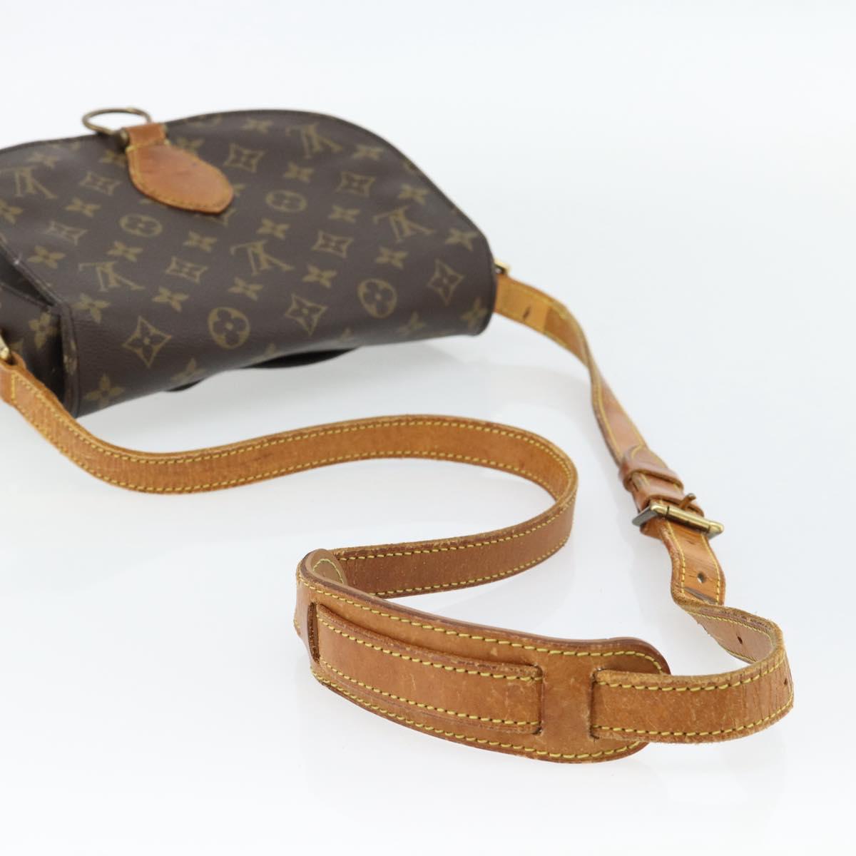 LOUIS VUITTON Monogram Saint Cloud GM Shoulder Bag M51242 LV Auth 182291