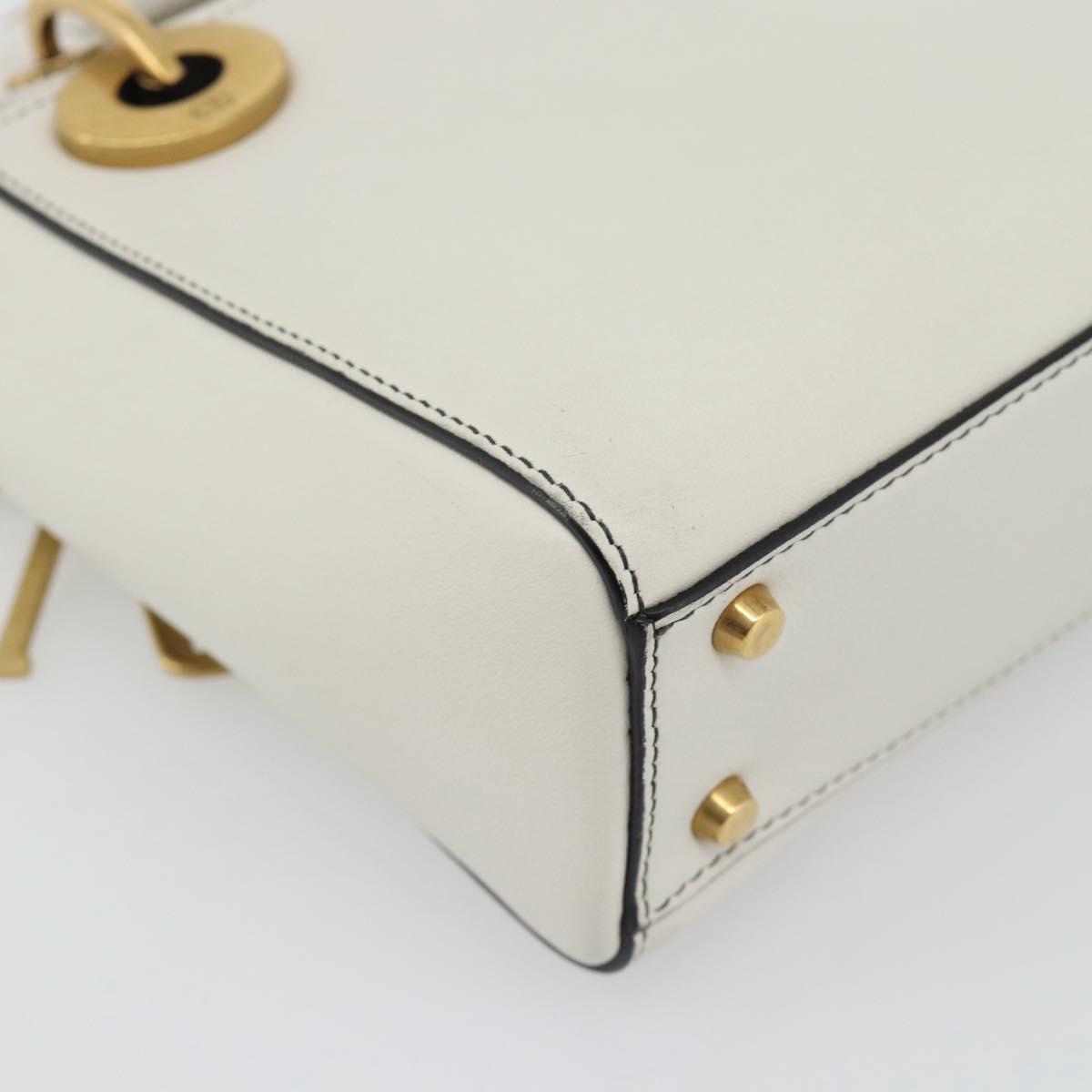 Christian Dior Lady Dior Niki de Saint Phalle Bag Leather 2way Auth 182304SAM