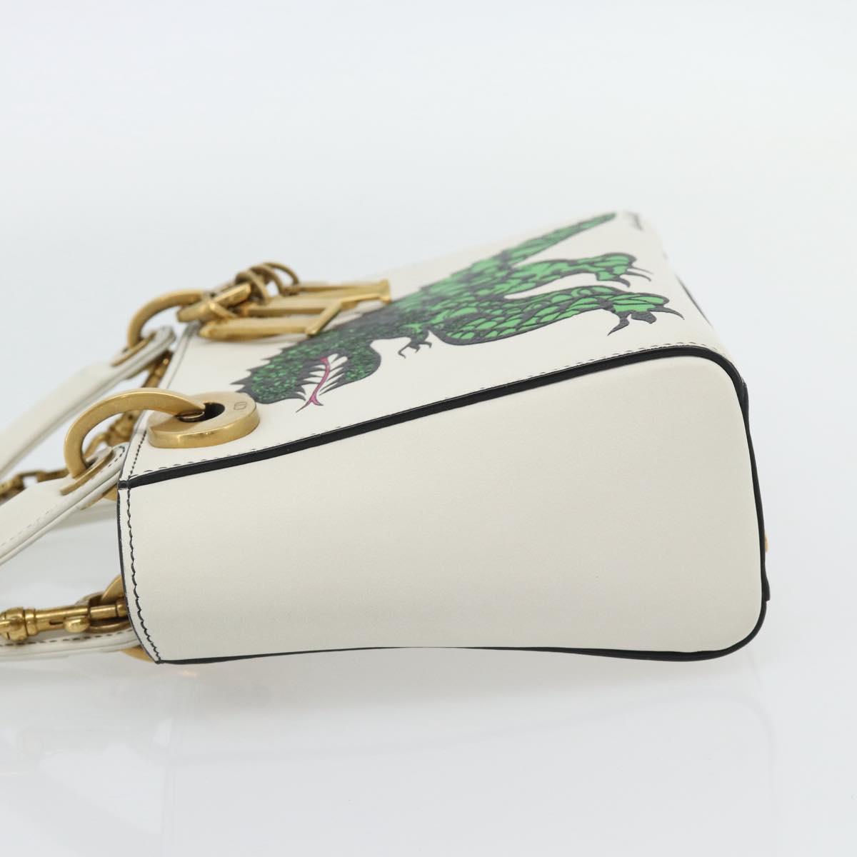 Christian Dior Lady Dior Niki de Saint Phalle Bag Leather 2way Auth 182304SAM