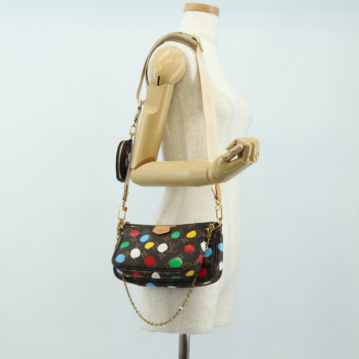LOUIS VUITTON Monogram LVxYK Multi Pochette Pouch M46385 LV Auth 182312SM