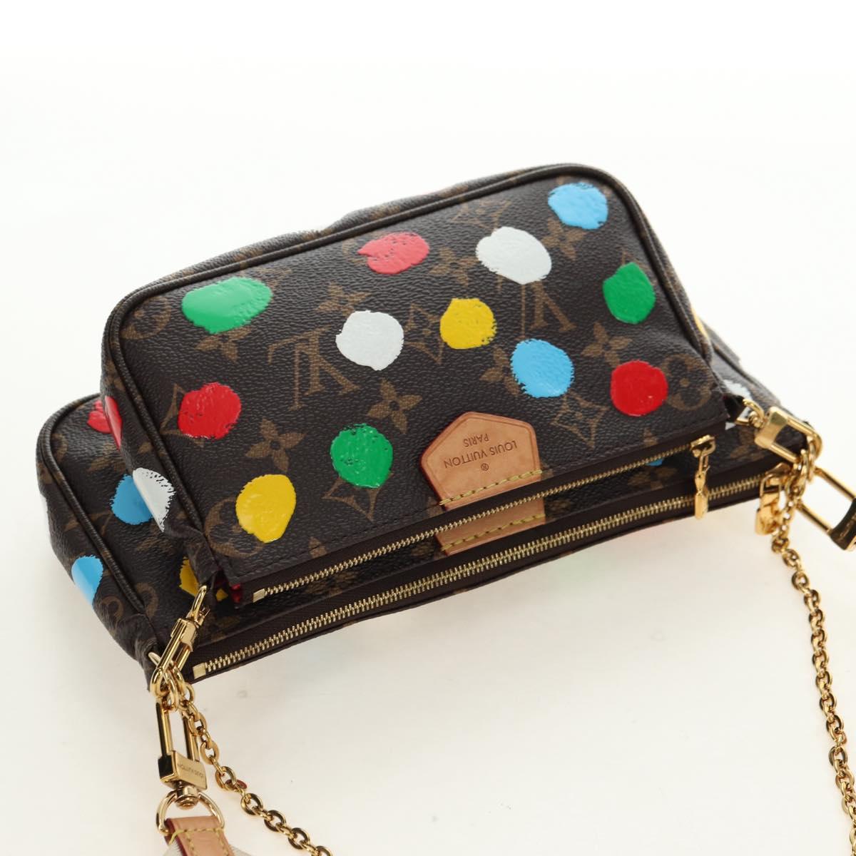 LOUIS VUITTON Monogram LVxYK Multi Pochette Pouch M46385 LV Auth 182312SM