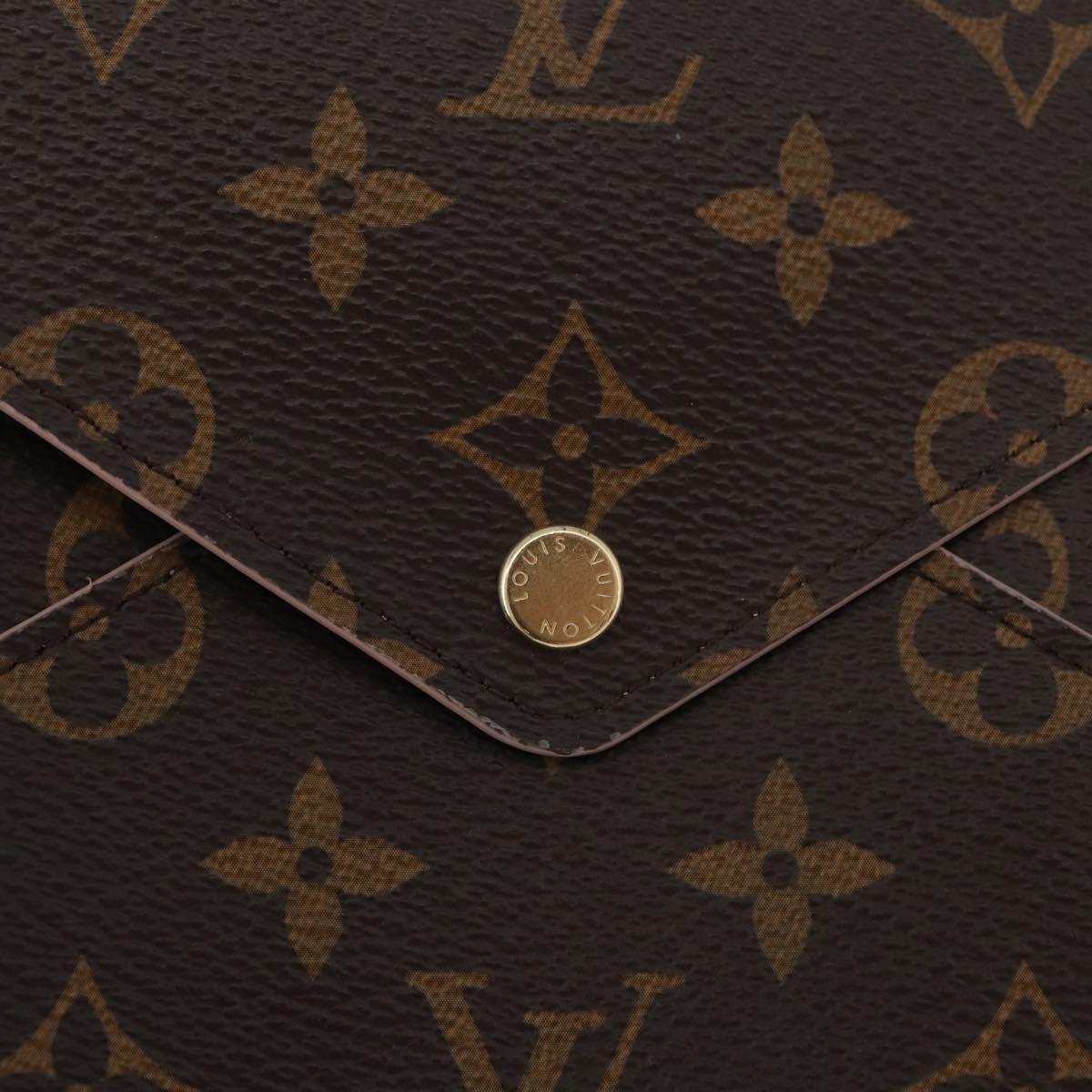 LOUIS VUITTON Monogram Clutch Bag Pochette Kirigami Pouch M62034 LV Auth 182316M