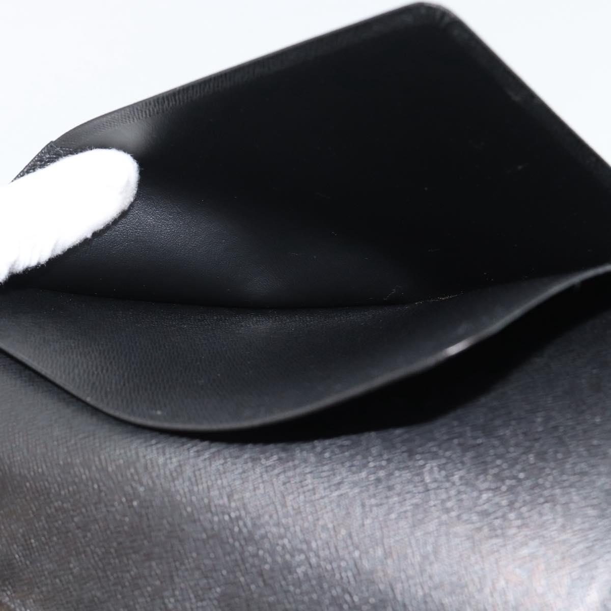 LOUIS VUITTON Epi Agenda GM Day Planner Cover Black R20212 LV Auth 182317V