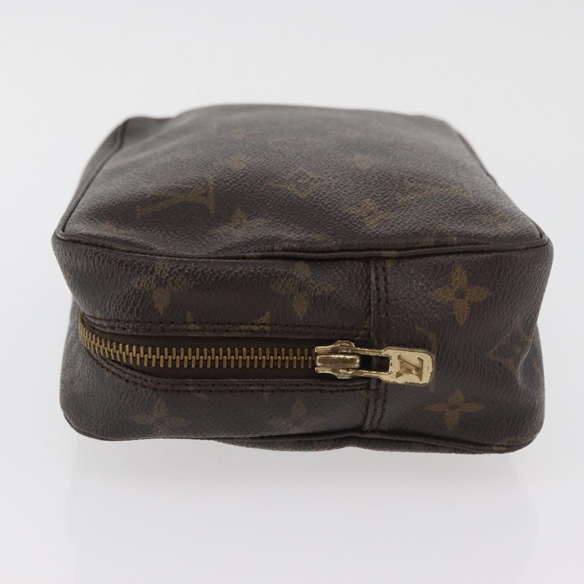 LOUIS VUITTON Monogram Trousse Toilette 23 Clutch Bag M47524 LV Auth 182321
