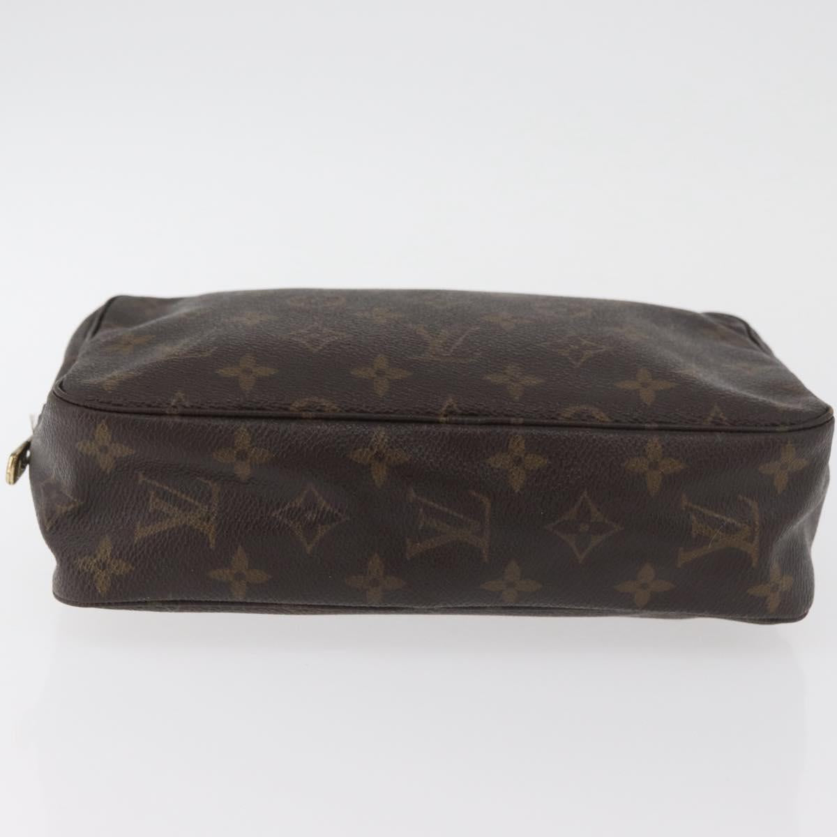 LOUIS VUITTON Monogram Trousse Toilette 23 Clutch Bag M47524 LV Auth 182321