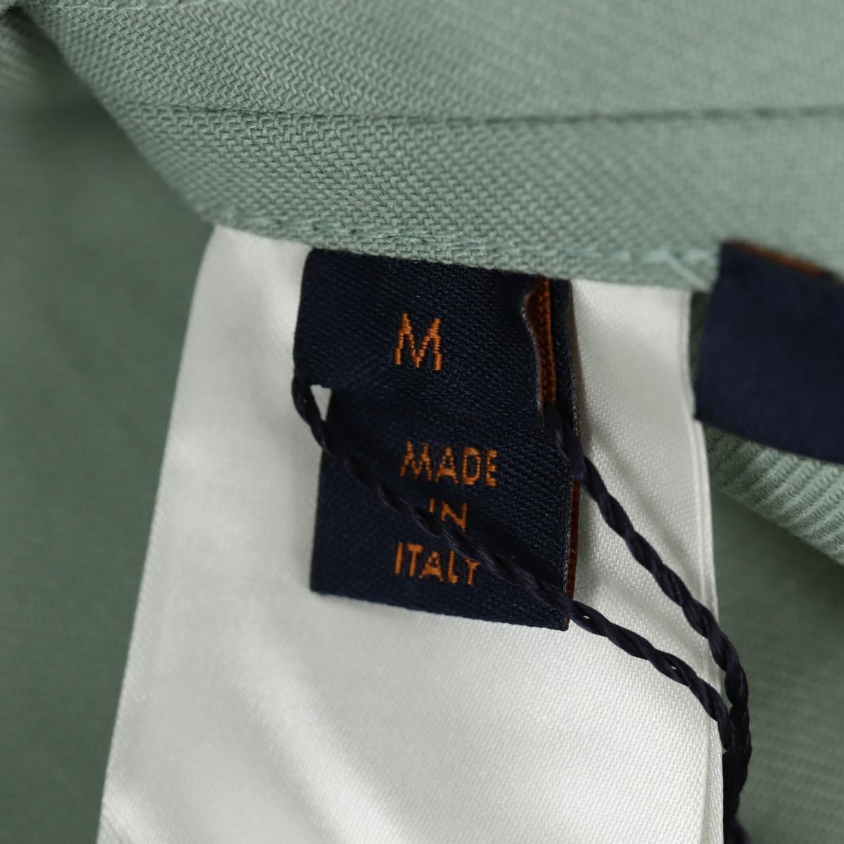 LOUIS VUITTON Hoody Cotton M Green LV Auth 182325SAM