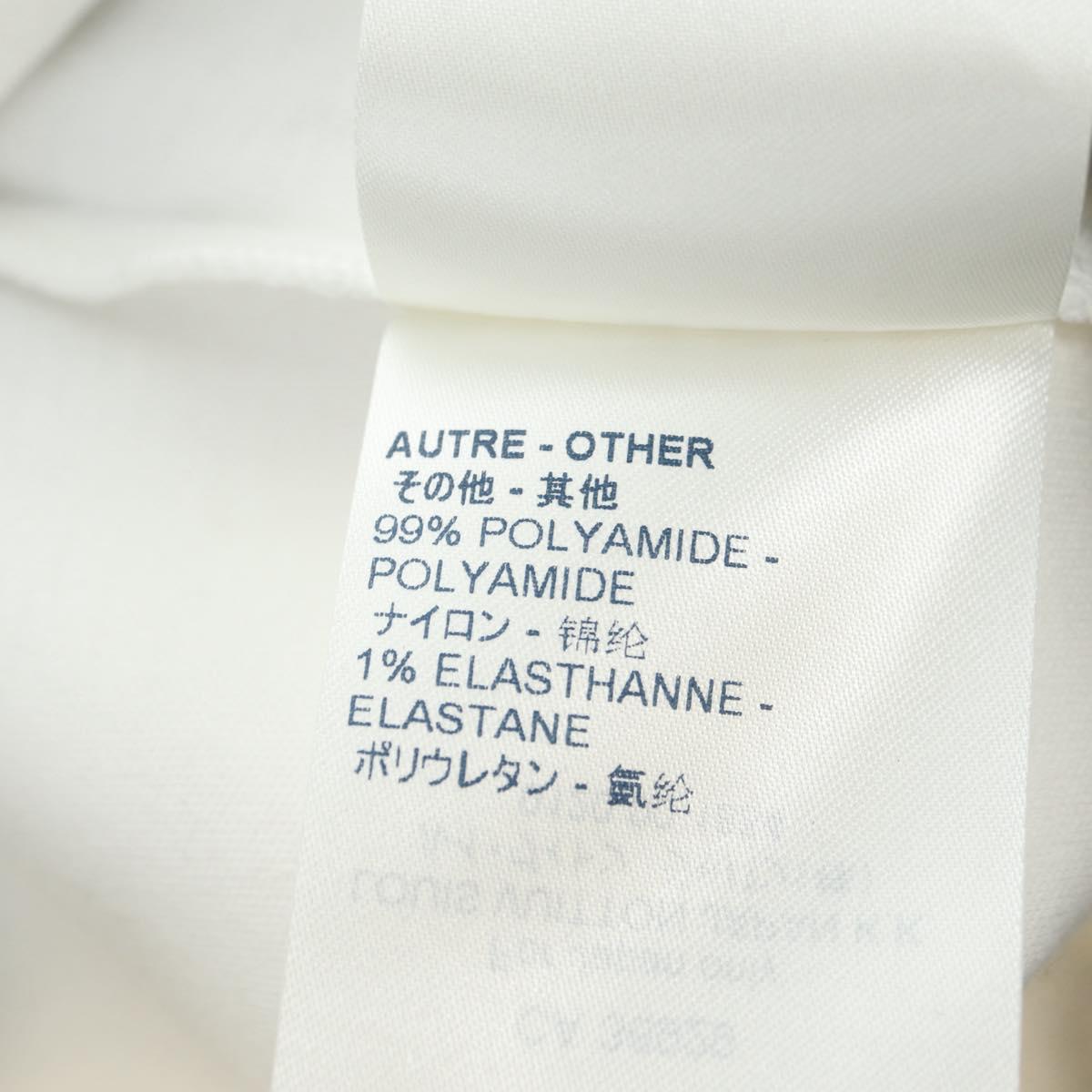 LOUIS VUITTON Crew Neck Sweatshirt Cotton XS White LV Auth 182327SM