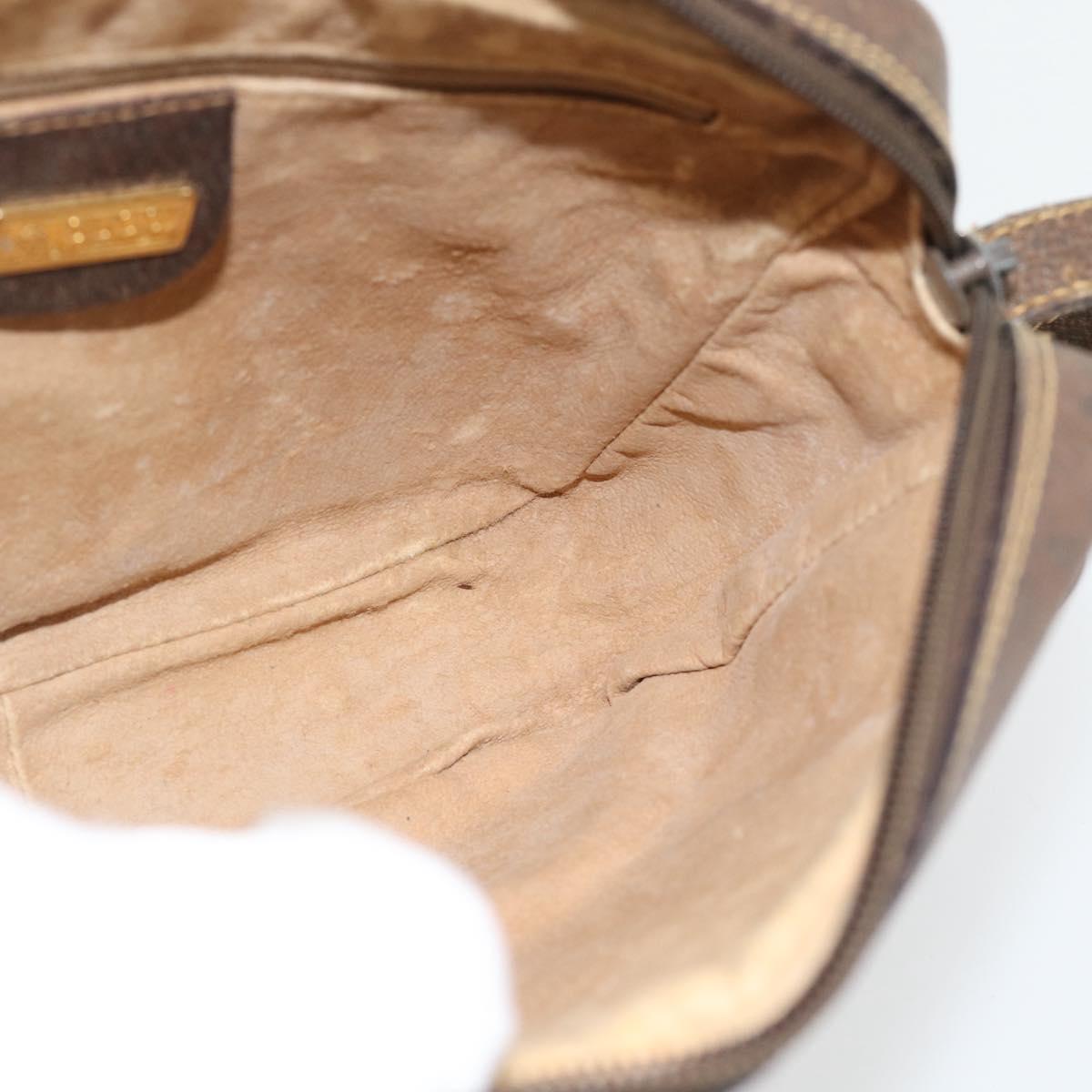 GUCCI GG Supreme Shoulder Bag PVC Beige Gold 007 90 0017 Auth 182403