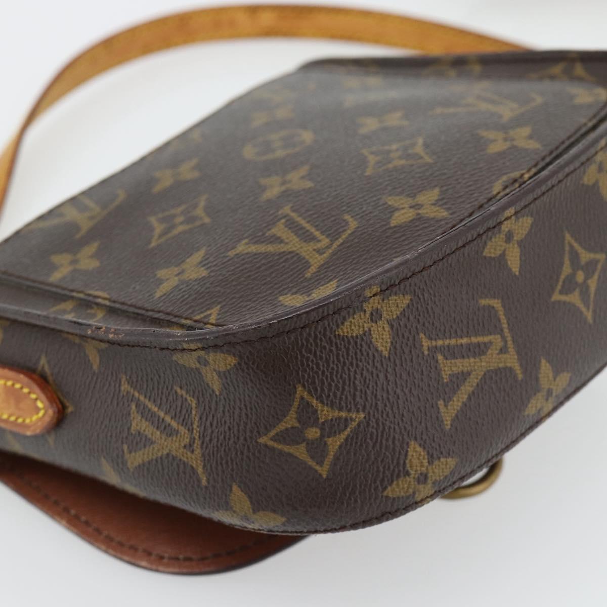 LOUIS VUITTON Monogram Saint Cloud PM Shoulder Bag M51244 LV Auth 182555