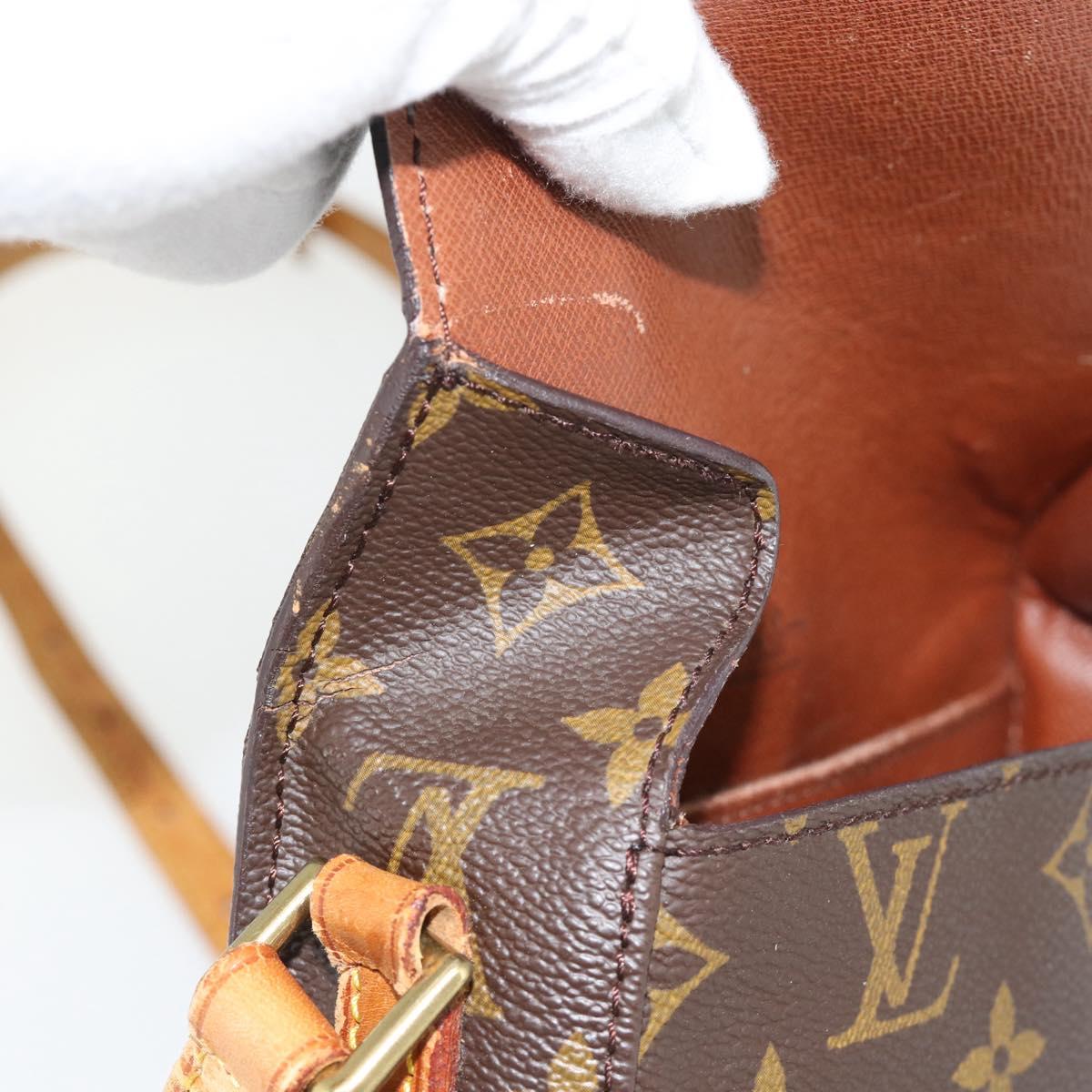 LOUIS VUITTON Monogram Saint Cloud PM Shoulder Bag M51244 LV Auth 182555
